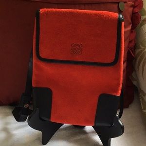 Vintage Loewe Suede and leather purse